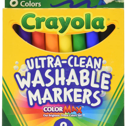 Crayola Broad Point Washable Markers - Pack of 5