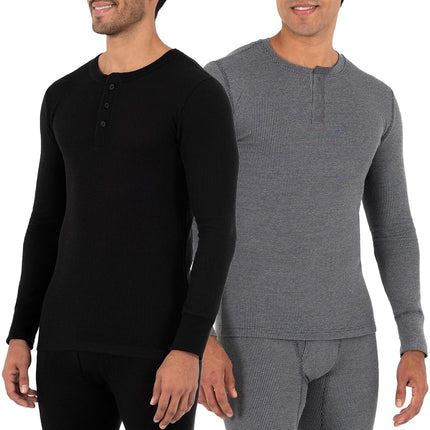 Fruit of the Loom Men's Recycled Waffle Thermal Un