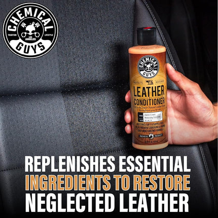 Chemical Guys Leather Cleaner and Leather Conditioner (2-473 ml Bottles) - US