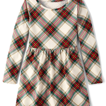 The Children's Place Girls' Long Sleeve Everyday D