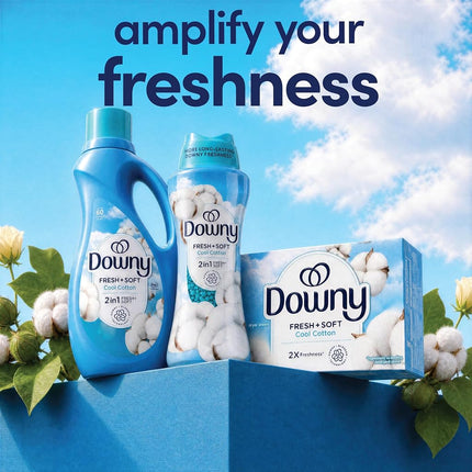 Downy Ultra Laundry Liquid Fabric Softener (Fabric Conditioner), Cool Cotton, 4.16L, 190 Loads