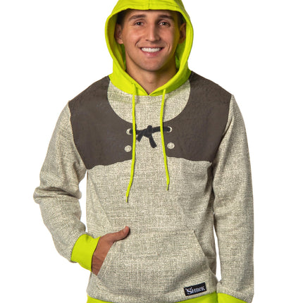 Bioworld Shrek Costume Pullover Hoodie Sweatshirt 
