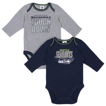 Gerber NFL Seattle Seahawks 2 Pack Long Sleeve Bod