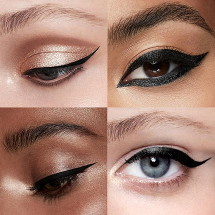Stila All Day Waterproof Liquid Eye Liner, Easy To Use Eyeliner Pen, Smudge and Transfer Proof, Liner Stays On All Day and Night, Goes On Smoothly Without Skipping, Smudging or Pulling