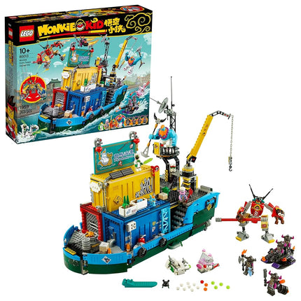 LEGO Monkie Kid: Monkie Kid’s Team Secret HQ 80013