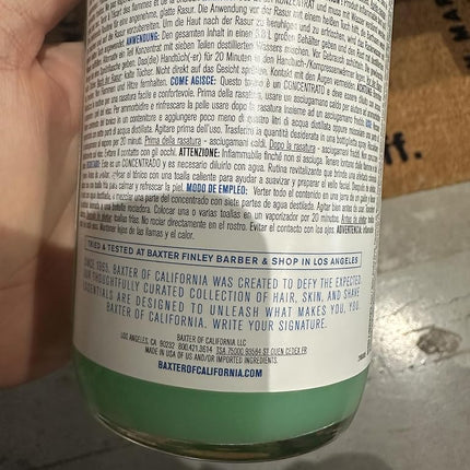 Baxter of California Shave Tonic, 120 milliliters