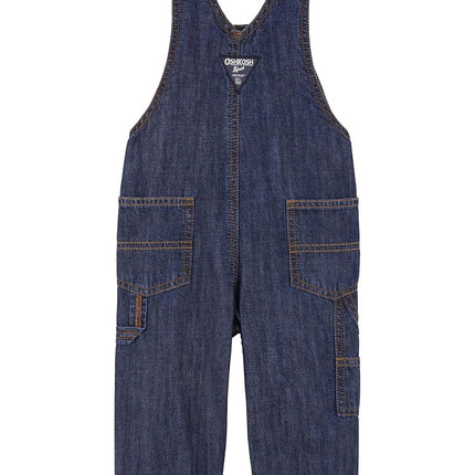 OshKosh B'Gosh Baby Boy World's Best Overalls, Dark Wash, 24M, Dark Denim Wash, 24 Months
