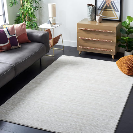Safavieh Modern Rug for Living Room, Dining Room, Bedroom - Vision Collection, Short Pile, in Ivory, 122 X 183 cm
