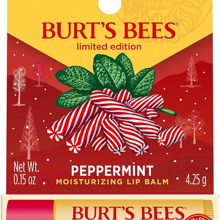 Burt's Bees Peppermint Lip Balm Blister - 0.15oz Lip Balm