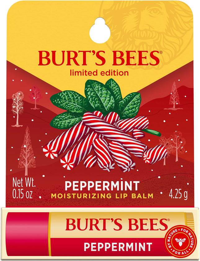 Burt's Bees Peppermint Lip Balm Blister - 0.15oz L