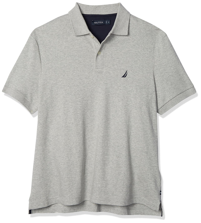 Nautica Men's Classic Fit Short Sleeve Solid Soft 