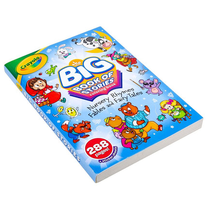 Crayola Coloring Book Set, Big Book of Stories, 288 Coloring Pages, Gift for Kids, Age 3, 4, 5, 6, Multi [Office Product]