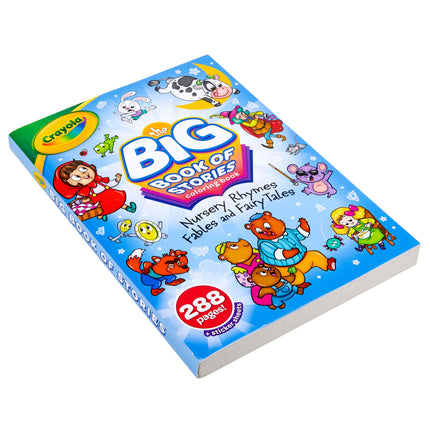 Crayola Coloring Book Set, Big Book of Stories, 288 Coloring Pages, Gift for Kids, Age 3, 4, 5, 6, Multi [Office Product]