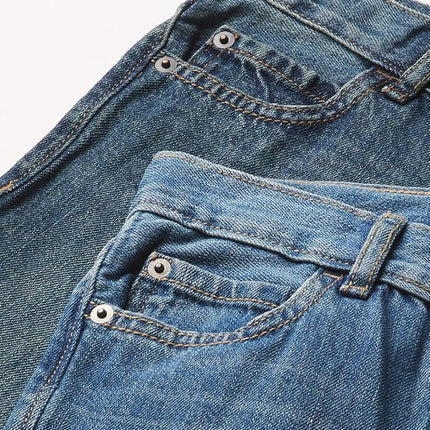 The Children's Place Jeans Garçon Coupe Droite Basique, Carbon Wash/Dk Jupiter Lot de 2, 7