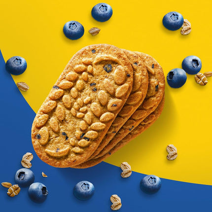 belVita Blueberry Breakfast Biscuits, 5 Count Box, 8.8 Ounce (Pack of 6)