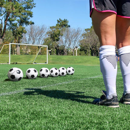 GoSports Classic Soccer Ball - Size 5 - with Premium Pump