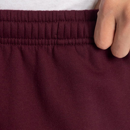 Fruit of the Loom Men's Eversoft Fleece-sweathose Track Pants, Elasticated Bottom-Maroon, M