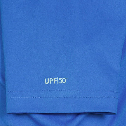 T-shirt de bain anti-UV Hurley pour garçon, indice de protection 50+, Santiago Blue/Icon, 4