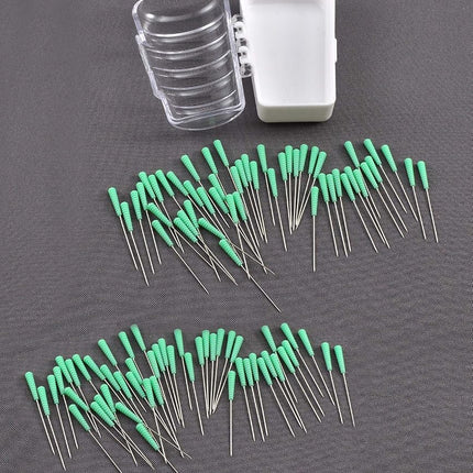 Taylor Seville Originals - Taylor Seville Originals Comfort Grip Heat Resistant Fine (0.5 x 36mm) Patchwork Magic Pins - 100 Pieces