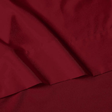 Elegant Comfort 4 Piece 1500 Thread Count Luxurious Ultra Soft Egyptian Quality Coziest Sheet Set, King, Burgundy Red