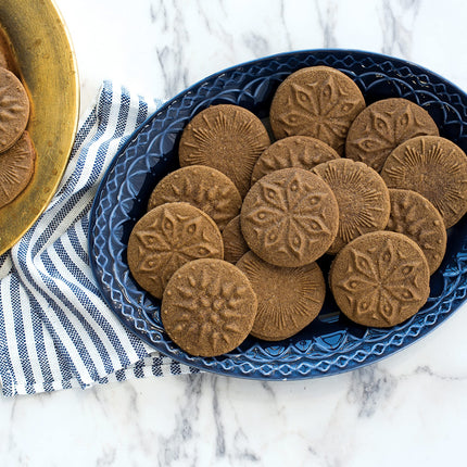 Sellos para galletas Nordic Ware Starry Night, 3 pulgadas redondos, plateado