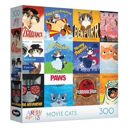 RoseArt - Planet Cat - Movie Cats - 300 Piece Jigsaw Puzzle