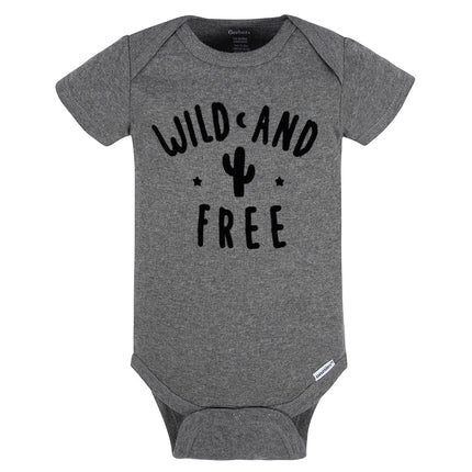 Gerber Unisex Baby 8-pack Short Sleeve Onesies Bodysuits, Southwest, 3-6 Months