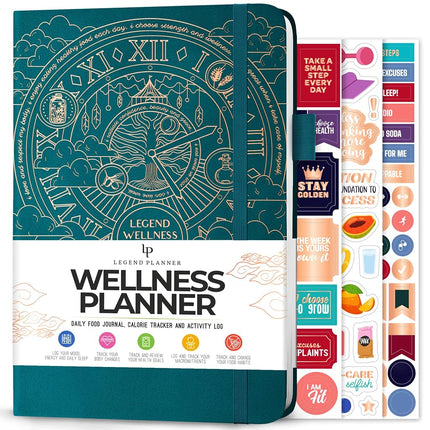 Legend Wellness Planner & Food Journal – Daily Die