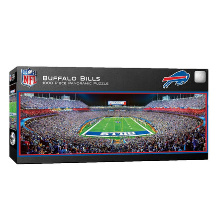 MasterPieces 1000 Piece Sports Jigsaw Puzzle - NFL Buffalo Bills Endzone View Panoramic - 13"x39"