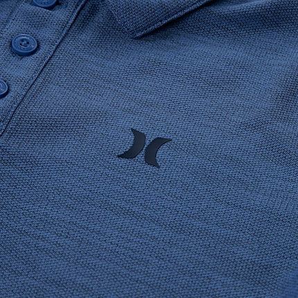 Polo de performance Hurley pour garçons, Shoreline Heather, 3T