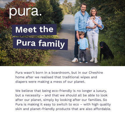 Pura Hypoallergenic Diaper Pants Size 7 (37+ lbs) Overnight, up to 12 Hours Leak Protection, Suitable for Sensitive Skin, Totally Chlorine Free, Soft Organic Cotton, 1 Pack of 17 Pull Up Pants