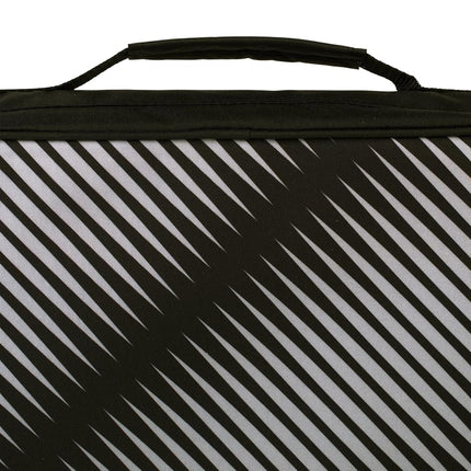 Five Star Zipper Binder, 2 Inch 3-Ring Binder for School, 6 Pocket Expanding File, 380 Sheet Capacity, Black (72536)