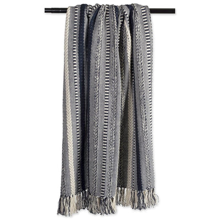DII Throw, Cotton, Navy, 50x60