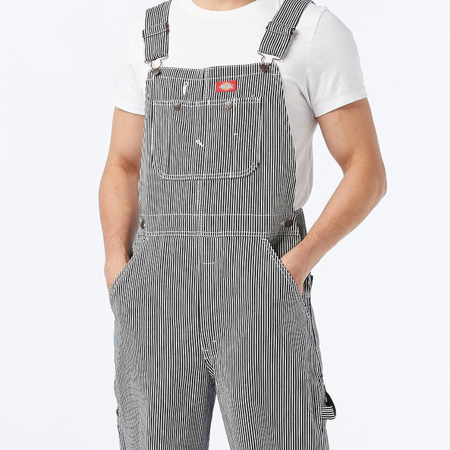 Dickies Men's Big Bib Overall, Hickory Stripe, 48x30