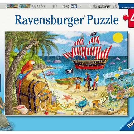 Ravensburger Children Puzzles Pirates and Mermaids 2x24p - Ages 4+