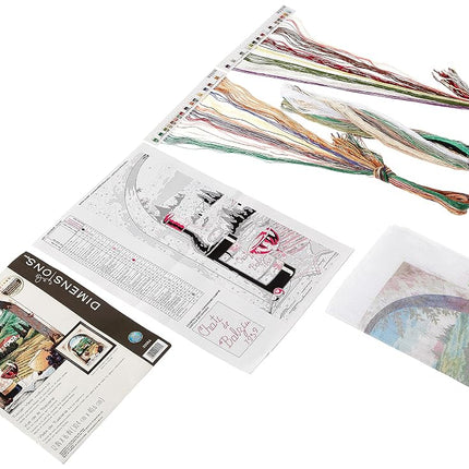 Dimensions Needlepoint Tuscan View Kit, 100% Cotto
