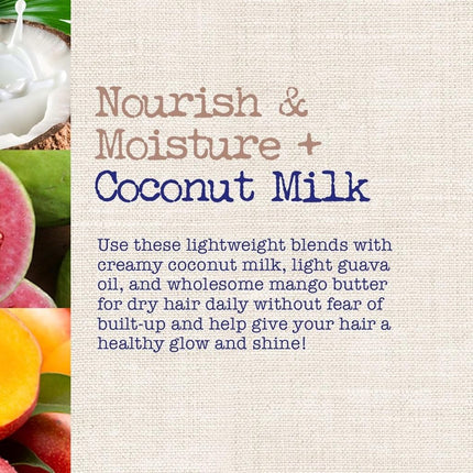 Maui Moisture Nourish & Moisture + Hydrating Coconut Milk Shampoo For Dry Hair 385mL