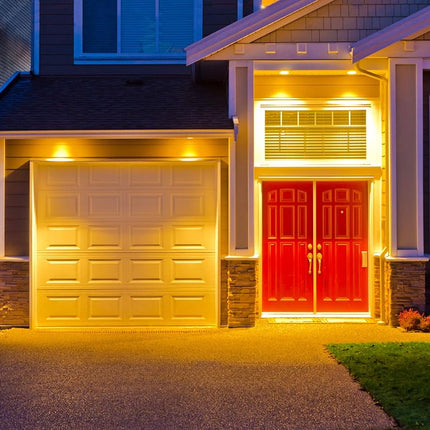 Un-Edison A19 LED Bug Light - Replaces 100W - Yellow Spectrum E26 Medium Outdoor Bulb for Porch Porch Patio and Deck - Upgrade your Old Painted Insect Bulbs to Amber Glow 2 Pack
