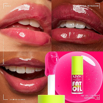 NYX Professional Makeup Fat Oil Lip Drip - Supermodel