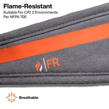 Klein Tools FRCLHB3 Flame-Resistant Cooling Head Band, Cat 2 Arc Flash, Water-Activated Sweatband, Hard Hat Accessories, One Size Fits Most