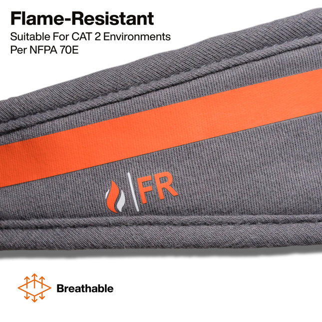 Klein Tools FRCLHB3 Flame-Resistant Cooling Head Band, Cat 2 Arc Flash, Water-Activated Sweatband, Hard Hat Accessories, One Size Fits Most