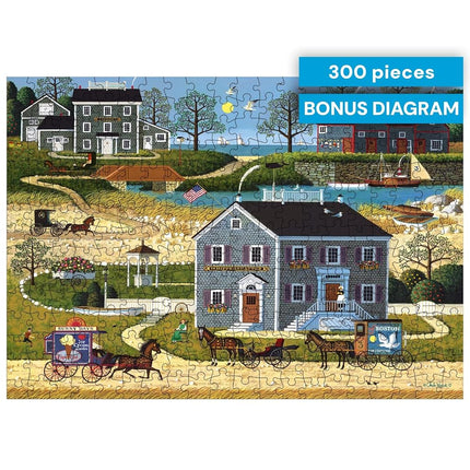 Buffalo Games - Charles Wysocki - The Whippersnappers of Cape Cod - Jigsaw Puzzle for Adults - Challenging Puzzle Perfect for Game Nights - Finished Size is 21.25 x 15.00