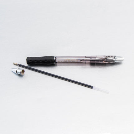 Pentel RSVP Super RT, Stylo-bille, (1,0 mm) Trait moyen, Encre noire, Paquet de 3 - BX480BP3A