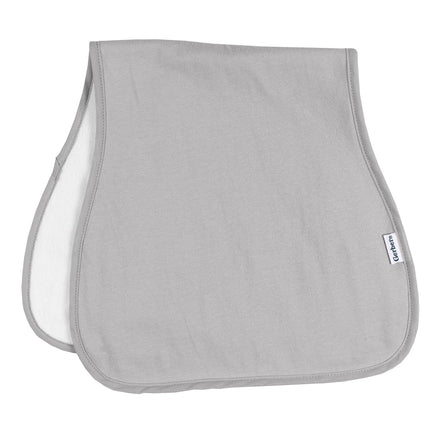 Gerber Baby Unisex Burp Cloths 5-Pack, Tan Grey, Size 10.5" x 21"