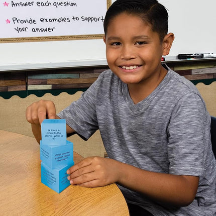 Teacher Created Resources 20634 Foam: Reading Comprehension Cubes