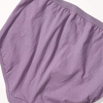 Hanes Women's JMS Cool Comfort Cotton High Brief 6 Pack, Assorted, 9 (Pack of 6)