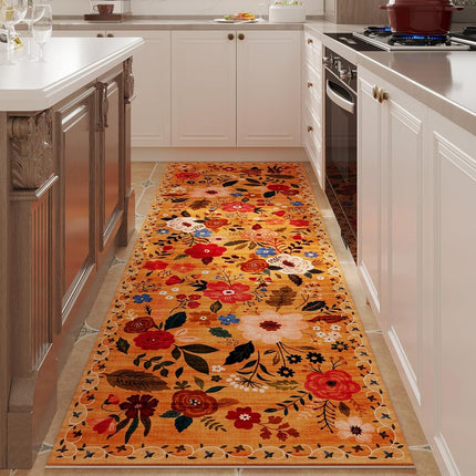 Rugcomf Runner Rug for Hallways Kitchen Rug Non Sl