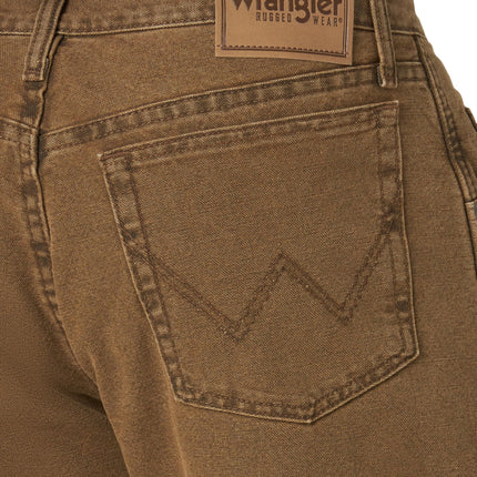 Wrangler Jean Térmico Woodland de Hombre, Marrón Noche, 36x32