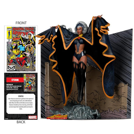 McFarlane Marvel Storm 1:10th Scale Collectible with Scene (Marvel Tales Featuring Spider-Man and The X-Men #236) Toys