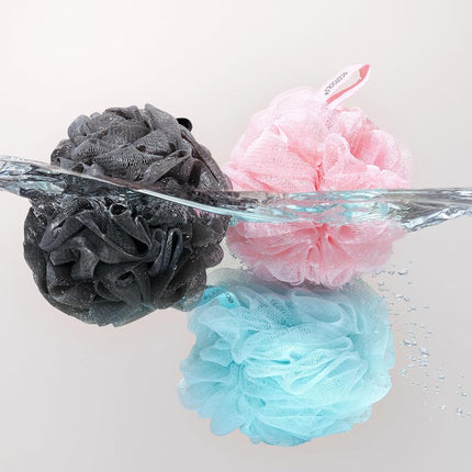 EcoTools EcoPouf 3 Pack Bath Sponge Set, Shower Poufs